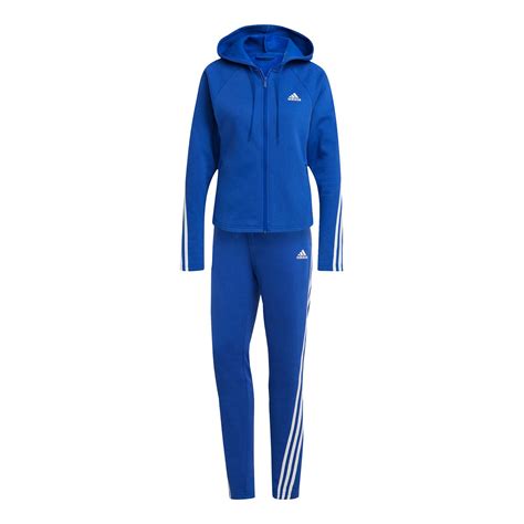 trainingspak adidas dames blauw|adidas trainingspak.